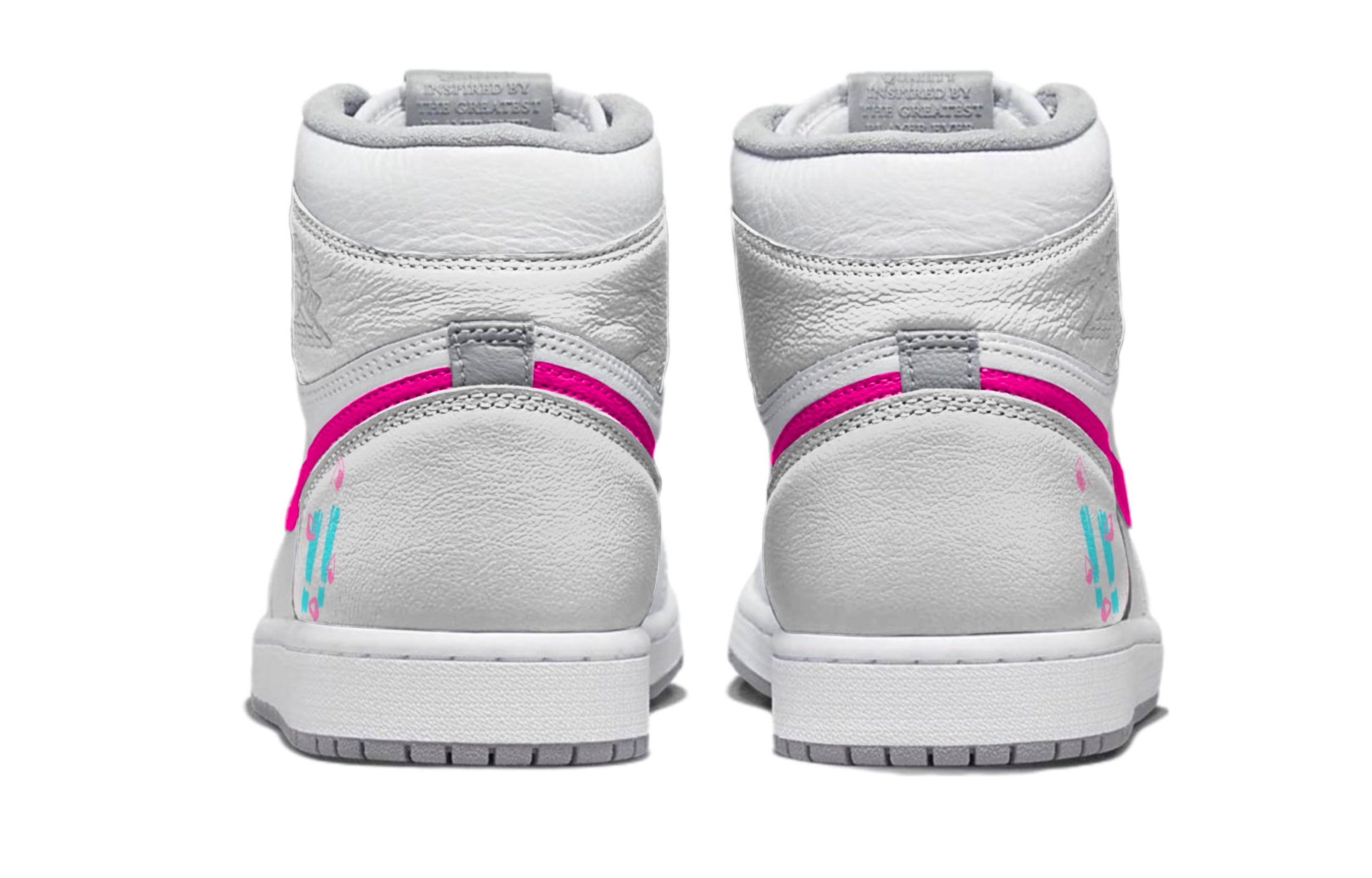 Nike Air Jordan 1 Retro High OG Neon Comic Custom