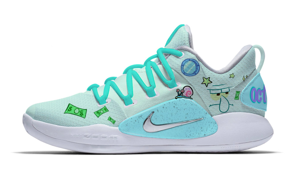 Nike Hyperdunk X Low Squidward Custom