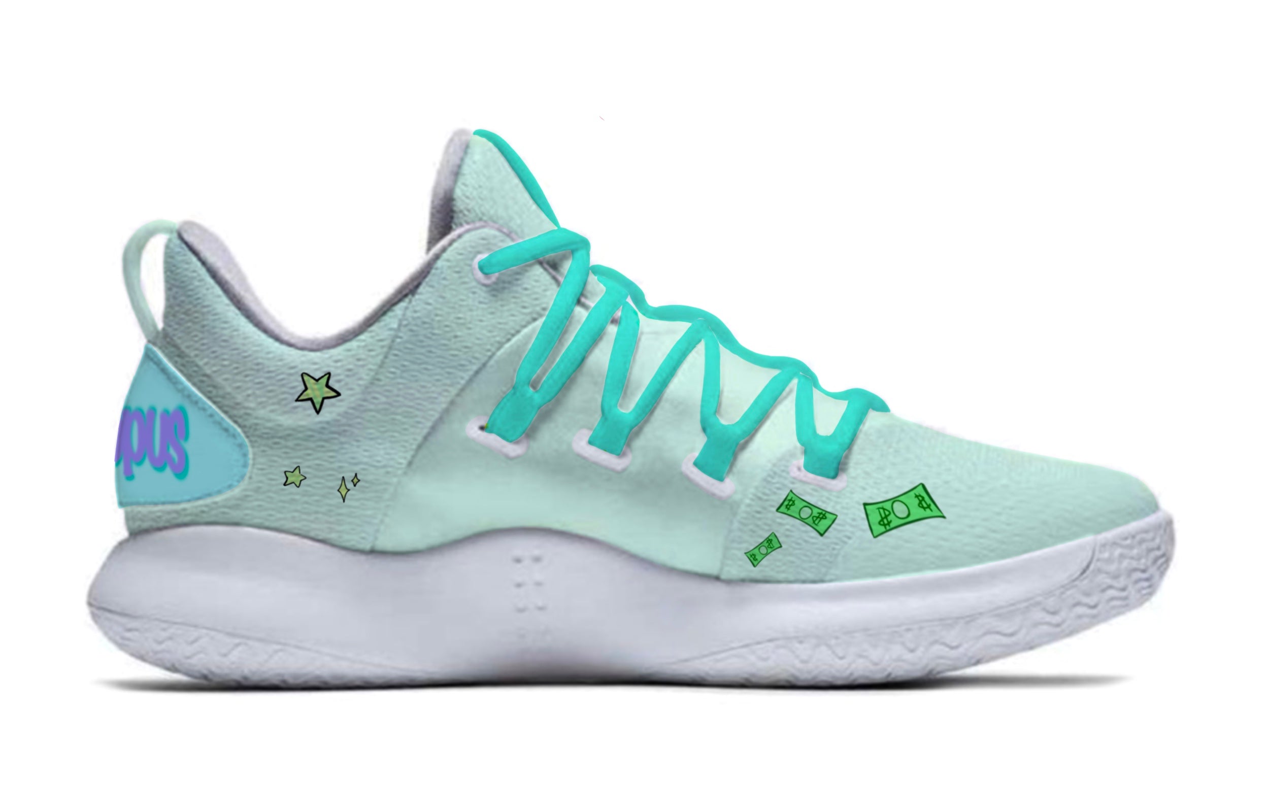 Nike Hyperdunk X Low Squidward Custom