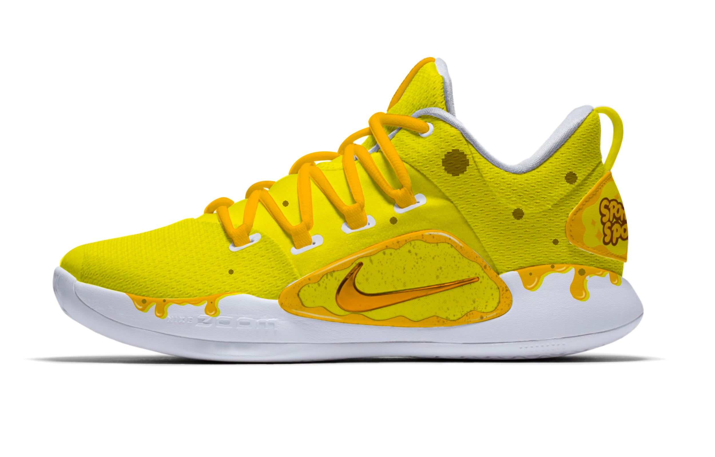 Nike Hyperdunk X Low Spongebob Custom