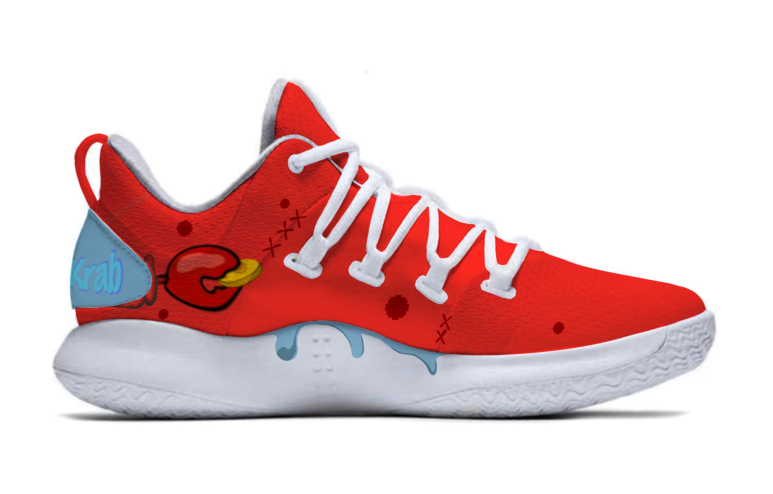 Nike Hyperdunk X Low Eugene H. Krabs Custom
