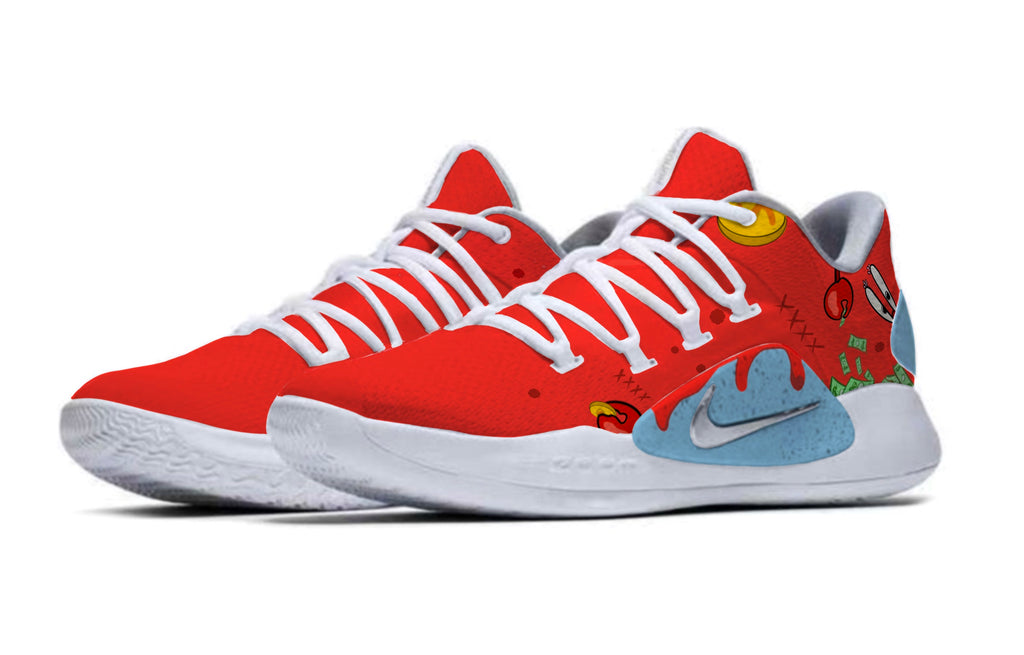Nike Hyperdunk X Low Eugene H. Krabs Custom